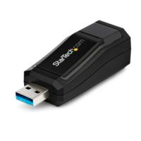 ADAPTADOR TARJETA DE RED EXTERNA NIC USB 3.0 A 1GBPS GIGABIT ETHERNET 1 PUERTO - 1X RJ45 HEMBRA - 1X USBA - SIN DONGLE - STARTECH.COM MOD. USB31000NDS
