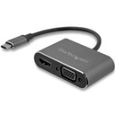 Adaptador Usb-C a VGA y HDMI - 2EN1 - 4K 30HZ - Gris Espacial StarTech