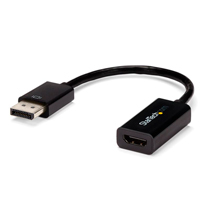ADAPTADOR DE VIDEO DISPLAYPORT A HDMI CON AUDIO ADAPTADOR ACTIVO DP 1.2 PARA COMPUTADORAS DE ESCRITORIO/LAPTOPS 4K 30HZ - STARTECH.COM MOD. DP2HD4KS