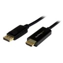 Cable Adaptador de 1M DisplayPort a HDMI - Color Negro - Ultra HD 4K