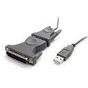 CABLE ADAPTADOR DE 91CM USB-A A 1 PUERTO SERIE RS232 - ADAPTADOR SERIAL - 1X DB9 DB25 - 1X USB A - STARTECH.COM MOD. ICUSB232DB25