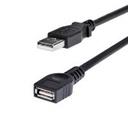 CABLE DE 1.8M DE EXTENSION USB 2.0 DE ALTA VELOCIDAD HI SPEED - MACHO A HEMBRA USB A - EXTENSOR - NEGRO - STARTECH.COM MOD. USBEXTAA6BK