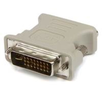 Adaptador de Video Dvi-I a VGA - Dvi-I Macho - HD15 Hembra - Blanco