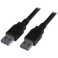 Cable de 1.8M USB 3.0 Superspeed a Macho a a Macho Color Negro