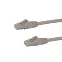CABLE DE 10M DE RED GIGABIT CAT6 ETHERNET RJ45 SIN ENGANCHE - CABLE PATCH SNAGLESS MACHO A MACHO - GRIS - STARTECH.COM MOD. N6PATC10MGR