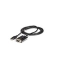 CABLE ADAPTADOR DE 1.8M USB-A A MDEM NULO NULL SERIAL DB9 RS232 DCE CON FTDI - 1X USB A MACHO - 1X DB9 HEMBRA - STARTECH.COM MOD. ICUSB232FTN