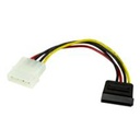Adaptador de 15CM de Largo de Alimentación LP4 a SATA - 1X LP4 Macho