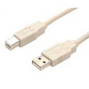 Cable de 3M USB 2.0 Beige - USB Tipo-A Macho a Usb-B Macho