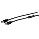 Cable USB Activo de 15M para Impresora - 1X Usb-B Macho a Usb-A Macho