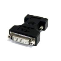 Adaptador de Video Dvi-I a VGA - Dvi-I Hembra - HD15 Macho - Negro