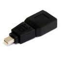 ADAPTADOR DE VIDEO MINI DISPLAYPORT A DISPLAYPORT - CONVERTIDOR MINI DP MACHO - DP HEMBRA - MINIDP NEGRO - STARTECH.COM MOD. GCMDP2DPMF