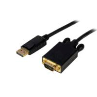 CABLE ADAPTADOR DE 91CM CONVERTIDOR DE VIDEO DISPLAYPORT DP A VGA - ACTIVO - 1080P - NEGRO - STARTECH.COM MOD. DP2VGAMM3B