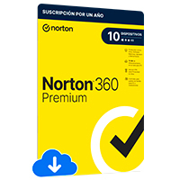 ESD NORTON 360 PREMIUM / TOTAL SECURITY /10 DISPOSITIVOS/1 AÑO/ DESCARGA DIGITAL