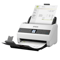 ESCANER EPSON WORKFORCE DS-870, 65 PPM/130 IPM, 600 DPI, 30 BITS, USB, ADF, DUPLEX