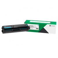 TONER LASER LEXMARK,COLOR CYAN RENDIMIENTO ESTANDAR, C3240C0, HASTA 1500 PAGINAS, MODELOS MC3224ADWE, MC3326ADWE, C3224DW, MC3224ADWE, C3326DW