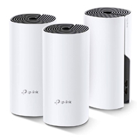 ROUTER DECO E4(3-PACK) | AC1200 | DUAL BAND |WIFI MESH | 2 PUERTOS WAN/LAN 10/100MBPS