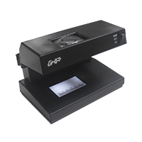 LAMPARA DETECTORA DE BILLETES FALSOS Y DOCUMENTOS OFICIALES GHIA GLUV1 / LUZ UV / NEGRA