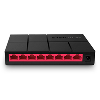SWITCH | MERCUSYS | MS108G |8 PUERTOS RJ45 GIGABIT 10/100/1000 MBPS | NO ADMINISTRABLE | PARA ESCRITORIO