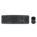 Kit de Teclado y Mouse Alambrico Conector USB Perfect Choice - Negro