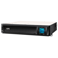 UNIDAD SMART-UPS C DE APC, 1000 VA, PANTALLA LCD, PARA RACK, 2 U, 120 V,