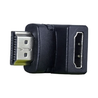 Adaptador Ghia Codo HDMI Macho a HDMI Hembra
