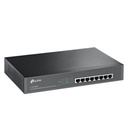 SWITCH | TP-LINK | TL-SG1008MP | 8 PUERTOS RJ45 GIGABIT 10/100/1000 | NO ADMINISTRABLE | PARA ESCRITORIO O RACK 13 PULGADAS
