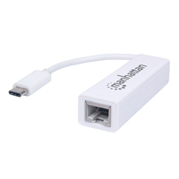 ADAPTADOR,MANHATTAN,507585, USB-C V3.1 A RED GB  MH