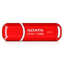 MEMORIA ADATA 64GB USB 3.2 UV150 ROJO (AUV150-64G-RRD)