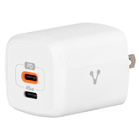 CARGADOR PARA PARED AU-402 FAST CHARGE 3.0 A 1 USB C 45W BLANCO