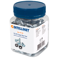 GABINETE 19 INTELLINET,75157, TORNILLERIA 50 SETS 12-24 BOTE
