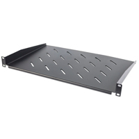 CHAROLA RACK 19 INTELLINET,714884, 1U, 30CM VENT. 25KG