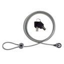 CANDADO UNIVERSAL CON LLAVE PARA LAPTOP PERFECT CHOICE GRIS