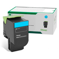 Toner Laser Lexmark Color Cyan Rendimiento Estandar 78C40C0