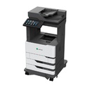 MULTIFUNCIONAL LASER MONOCROMATICA LEXMARK MX822ADE, NP 25B2000, SUSTITUTO DE MX810DFE, DME Y DPE, HASTA 55 PPM ,CICLO MENSUAL 300000 PAGINAS, RED, DUPLEX, E-TASK, RAM 2048 MB, HDD, USB ,ADF