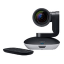 CAMARA PTZ PRO 2 LOGITECH FHD 1080P ZOOM 10X HD CAMPO VISUAL 90° IDEAL PARA AULAS AUDITORIOS Y SALAS GRANDES. VIDEOCONFERENCIA