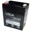 BATERIA DE REEMPLAZO VICA 12V 5AH, GENERICA COMPATIBLE CON EL 80% DE NO BREAKS DE OTRAS MARCAS, 1 AÑO DE GARANTIA