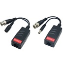 VIDEO BALUN / PROVISION ISR / PTR-102VP-HD / TRANSMITE VIDEO Y ENERGIA / 4 EN 1 /SOPORTA CAMARAS DE HASTA 8 MP / AHD / CVI / TVI / CVBS IMAGEN ILUSTRATIVA