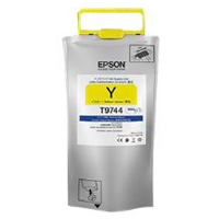 BOLSA DE TINTA EPSON MODELO T974 AMARILLO, ALTA CAPACIDAD PARA WF- C869R, RENDIMIENTO DE 84,000 IMPRESIONES, COSTO PP 0.10C