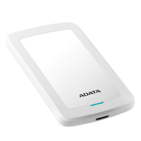 DISCO DURO EXTERNO ADATA HV300 1TB PORTATIL 2.5 USB 3.2 WINDOWS MAC LINUX DASHDRIVE SLIM COLOR BLANCO AHV300-1TU31-CWH