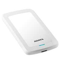 DISCO DURO EXTERNO ADATA HV300 2TB PORTATIL 2.5 USB 3.2 WINDOWS MAC LINUX DASHDRIVE SLIM COLOR BLANCO AHV300-2TU31-CWH