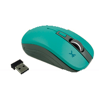 Mouse Inalámbrico Óptico 800 a 1600 DPI Simetrico Dongle USB Perfect