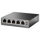 SWITCH | TP-LINK | TL-SF1005P | 5 PUERTOS | NO ADMINISTRABLE | CON 4 PUERTOS POE | PARA ESCRITORIO