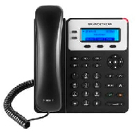 TELEFONO IP GRANDSTREAM GXP1620 / 2 CUENTAS SIP 2 LINEAS 2 PUERTOS 10/100 CONECTOR RJ9 COMPATIBLE CON EHS PANTALLA LCD RETROILUMINADA FUENTEPODER INCLUIDA NO POE