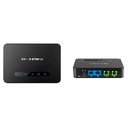 ATA GRANDSTREAM HT812 | 2 PUERTOS FXS 2 CUENTAS SIP CON 2 PUERTOS DE RED GIGABIT CON ROUTER INTEGRADO