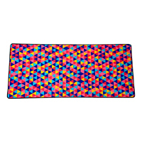 MOUSEPAD ACTECK VIBE FLOW KALEIDO MT464M / ALFOMBRILLA MOUSE PAD / TELA + GOMA / 80 X 35 CM / ALTA RESISTENCIA / FACIL DE LIMPIAR / DISEÑO CALEIDOSCOPIO / AC-941099