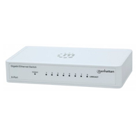 SWITCH,MANHATTAN,560702, GB 8 PTOS BLANCO MH