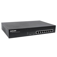 POE SWITCH,INTELLINET,560641, GB  8 PTOS 30W/PTO, 140W