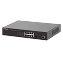 POE SWITCH ,INTELLINET,561167,WEBADMIN GB  8 PTOS 30W/PTO, 140W, 2 SFP PORTS