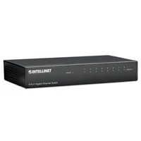 SWITCH,INTELLINET,530347, GB  8 PTOS METAL