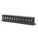 ORGANIZADOR HORIZONTAL,INTELLINET,714679. 19, 1U PLASTICO 8CM